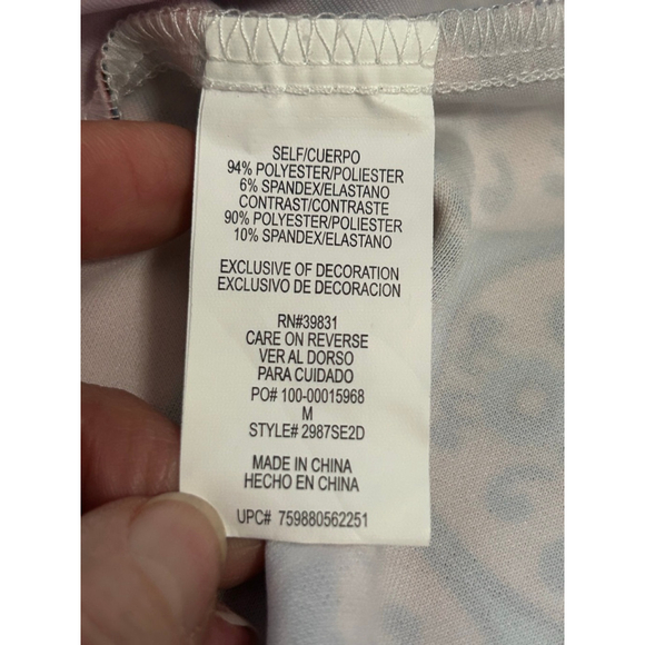 My Michelle Floral Paisley Sleeveless Skater Dress Size M - Picture 8 of 10